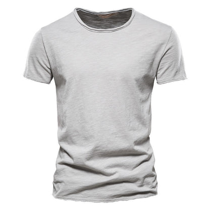 Keith – Schmal geschnittenes Herren-T-Shirt aus Baumwolle