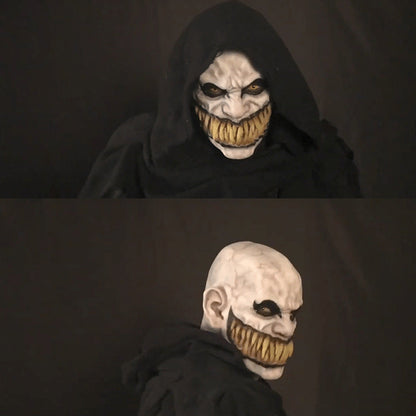 Halloween Latex Maske für Erwachsene – Gruselige Monster Horror Kostümmaske für Party & Deko