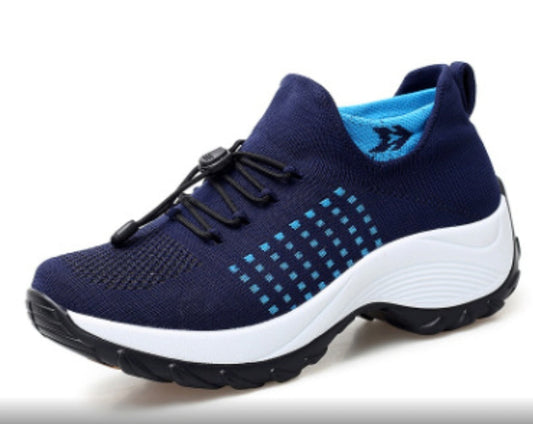 Damen Komfort-Freizeitschuhe mit Schnellschnürsystem – Sportlich & Alltagstauglich