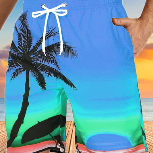 Neville – Herren Strandhose Sommer Cool Schnell trocknend Locker Große Shorts