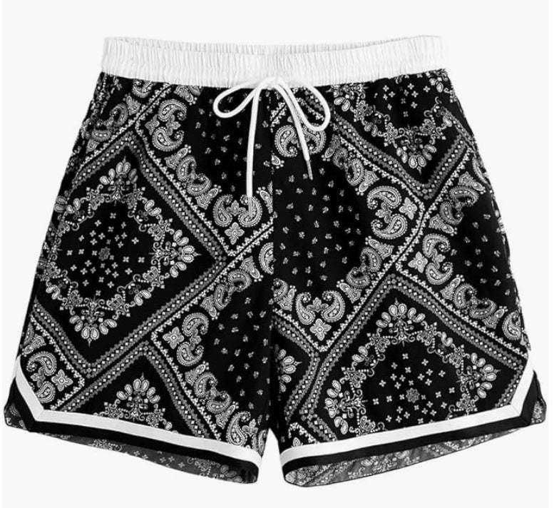 Douglas – Graffiti 3D Lässige Lockere Herren Strandhose