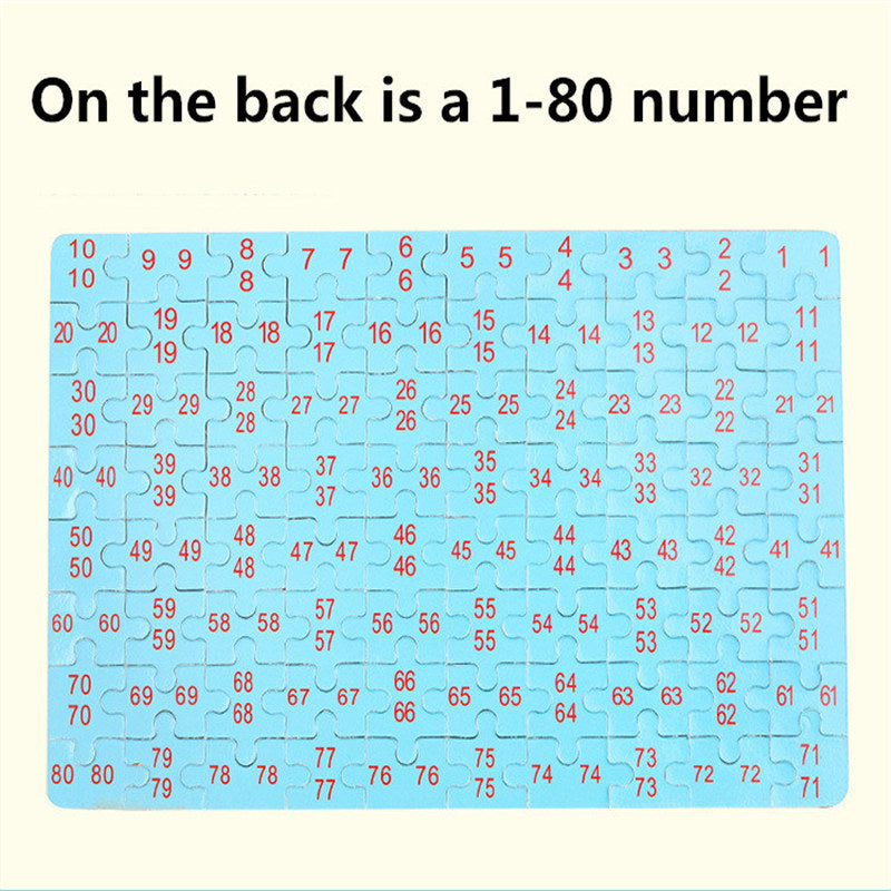 Kinder Holzpuzzle Set mit Aufbewahrungsbox – Lernspielzeug für Jungen und Mädchen, pädagogisches Puzzle ab 3 Jahren