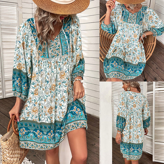 Sarah – Lässiges Boho-Kleid für den Sommer