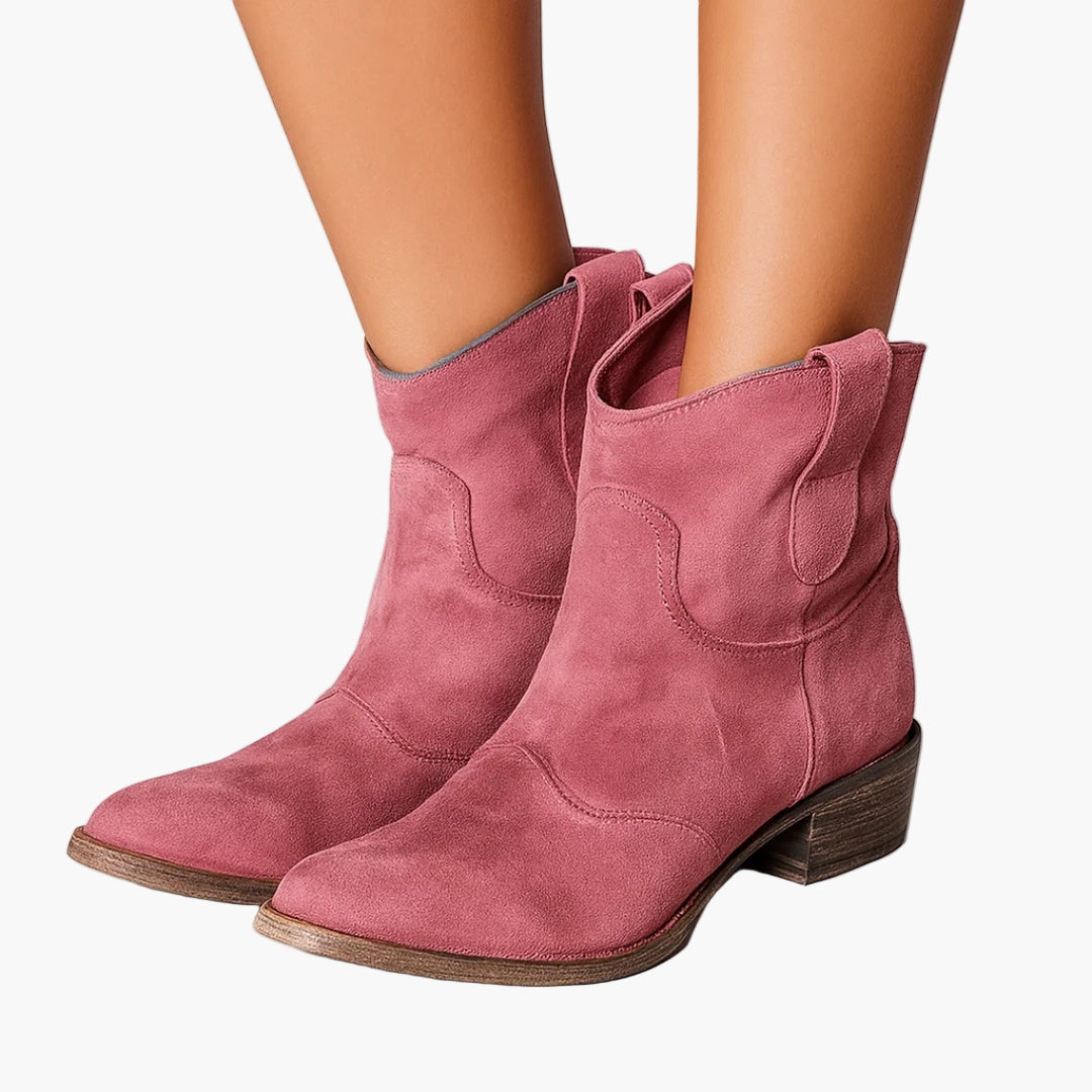 Damen Western Stiefeletten – Claudia – Modische Boots für Alltag und Freizeit