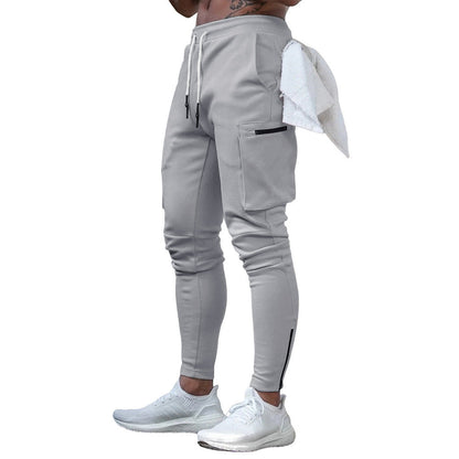 Herren Trainingsjogger – Sportliche Fitness Jogginghose mit Taschen, Modernes Slim Fit Design für Workout & Freizeit