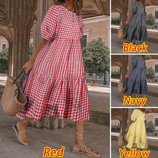 Juliet – Freizeitkleid für Damen mit kurzen Ärmeln
