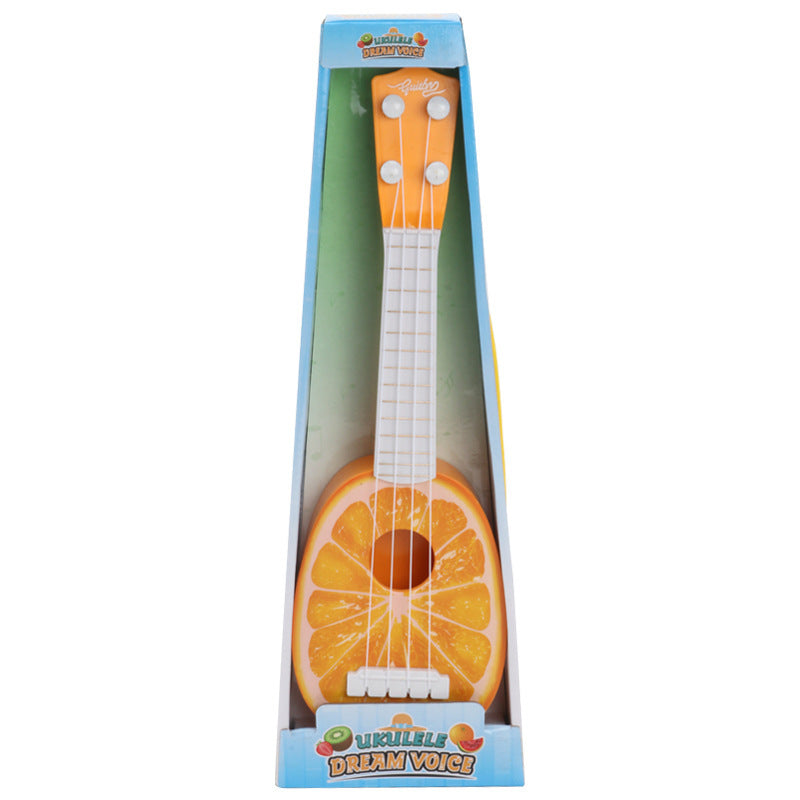 Kinder Spielzeug-Ukulele – Simulation Musikinstrument für Jungen und Mädchen, Lernspielzeug
