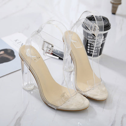 Sophia – Transparente High Heels Pumps