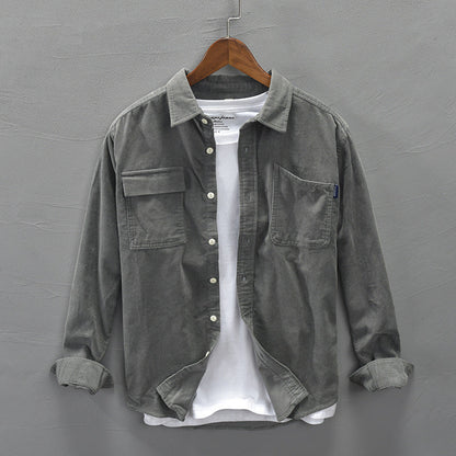Jack – Lässige Herrenjacke aus Baumwolle mit langen Ärmeln