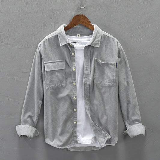 Jack – Lässige Herrenjacke aus Baumwolle mit langen Ärmeln