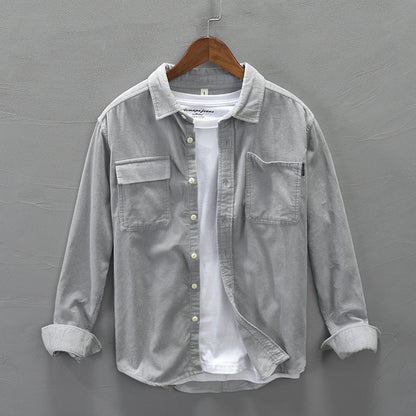 Jack – Lässige Herrenjacke aus Baumwolle mit langen Ärmeln