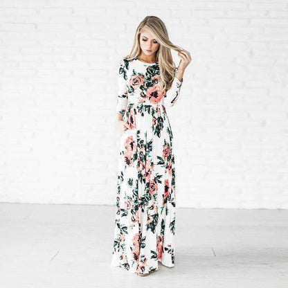 Alice – Gedrucktes Partykleid für Damen
