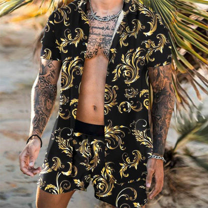 Conrad – Floral Hemd Strand Zweiteiliges Set Neue Mode