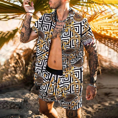 Conrad – Floral Hemd Strand Zweiteiliges Set Neue Mode