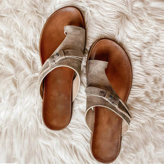 Mandy – Modische Damen-Casual-Slipper mit niedrigem Absatz