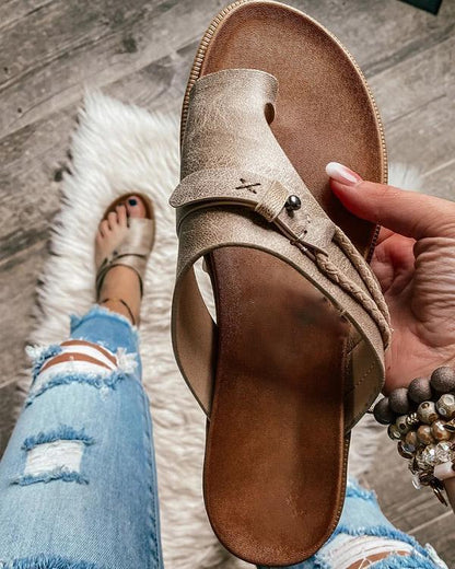 Mandy – Modische Damen-Casual-Slipper mit niedrigem Absatz