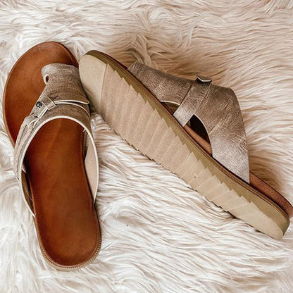 Mandy – Modische Damen-Casual-Slipper mit niedrigem Absatz
