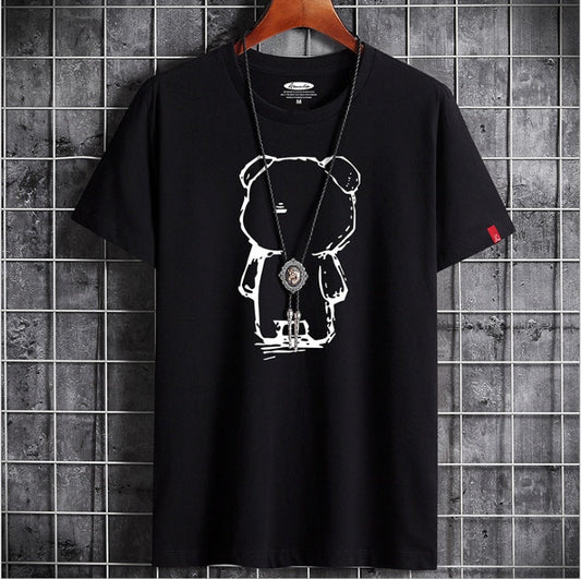 Ronald – Lustiges Anime Bären T-Shirt für Herren