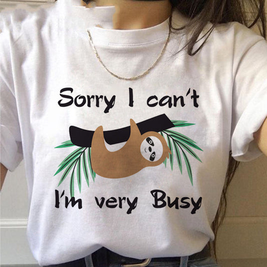 Amy – Sloth Kawaii Damen T-Shirt