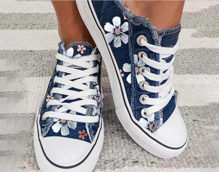 Nicole – Einfache Damen-Schuhe aus koreanischem Denim