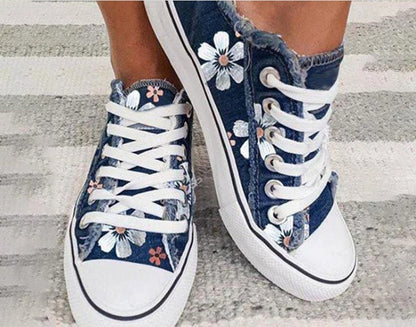 Nicole – Einfache Damen-Schuhe aus koreanischem Denim