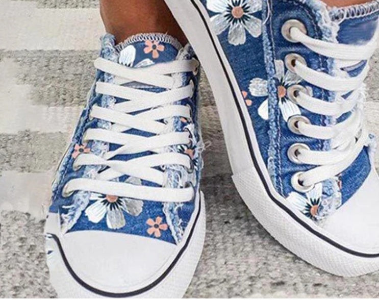 Nicole – Einfache Damen-Schuhe aus koreanischem Denim