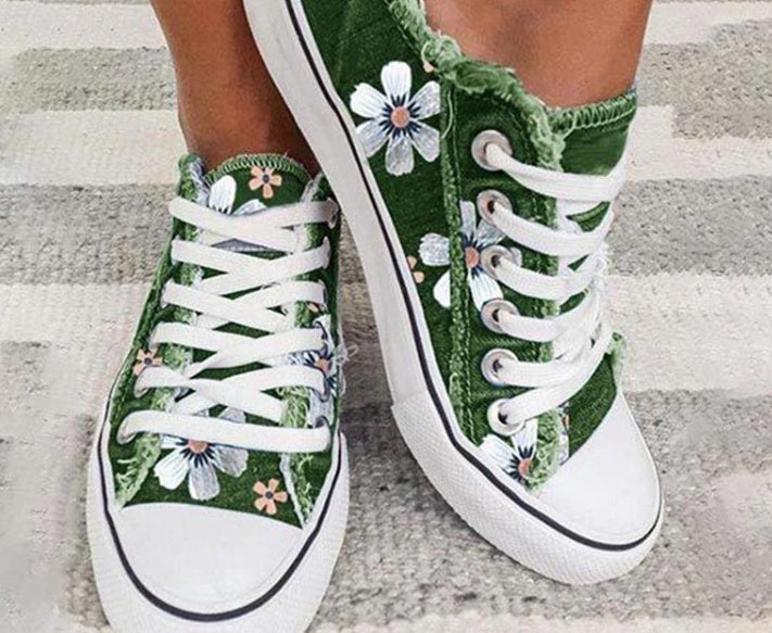 Nicole – Einfache Damen-Schuhe aus koreanischem Denim