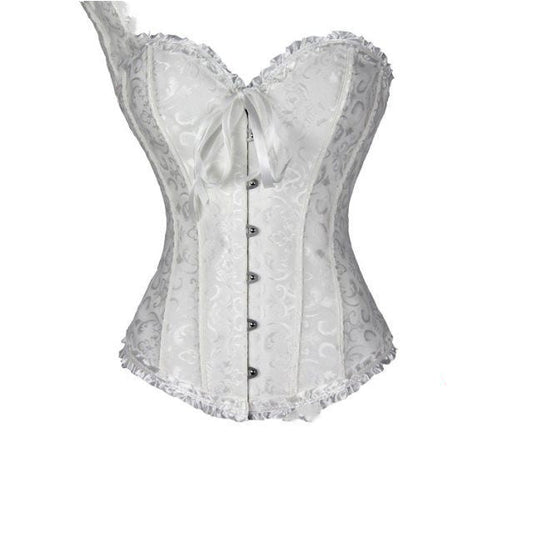 Nicole – Sexy Spitzen Push-Up Korsett Bustier für Damen in Übergröße