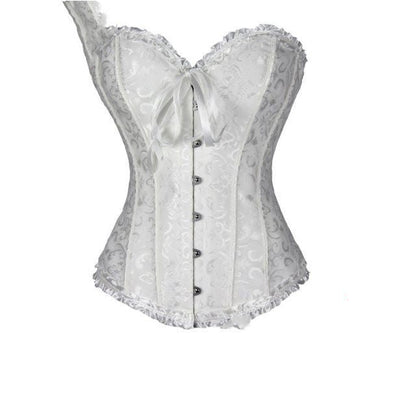 Nicole – Sexy Spitzen Push-Up Korsett Bustier für Damen in Übergröße