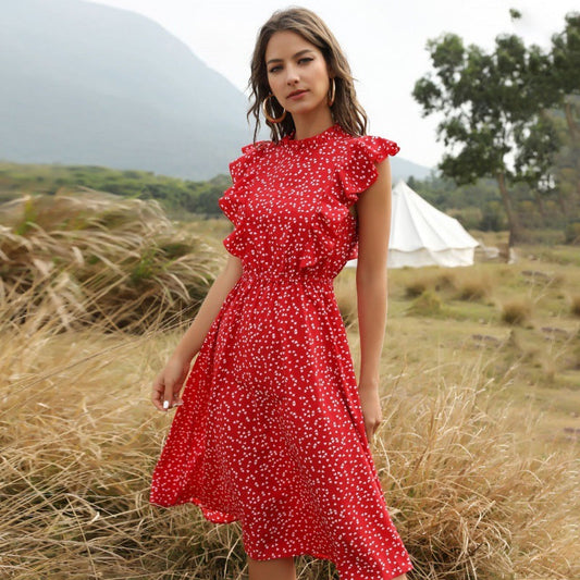 Charlotte – Langes Maxikleid aus Sommer-Chiffon