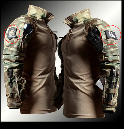 Herren Taktischer Einsatzanzug – Militärstil Combat Set für Outdoor, Survival & Airsoft