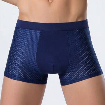 Leon – Atmungsaktive Herrenunterwäsche aus Eissilk mit Mesh
