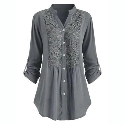 Aaron – Spitzenhemd mit Lace-Elementen