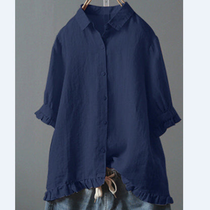 Helen – Rüschenbluse für Damen