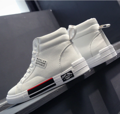 Herren Trendige High-Top Sneaker – Modischer Freizeitschuh für Herbst und Winter