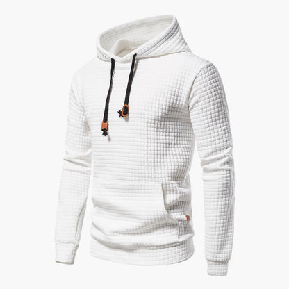 Herren Hoodie Kariert – Moderner Freizeitpullover mit Kapuze für Alltag & Komfort