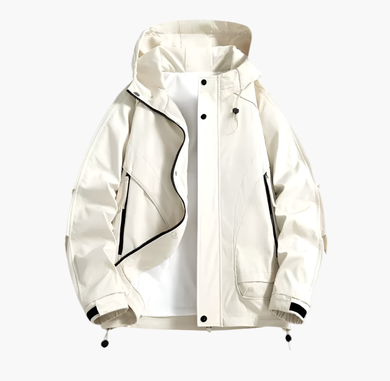 Herren Outdoor Windbreaker Jacke – Wasserdicht, Winddicht, Atmungsaktiv, Allrounder für Freizeit und Abenteuer
