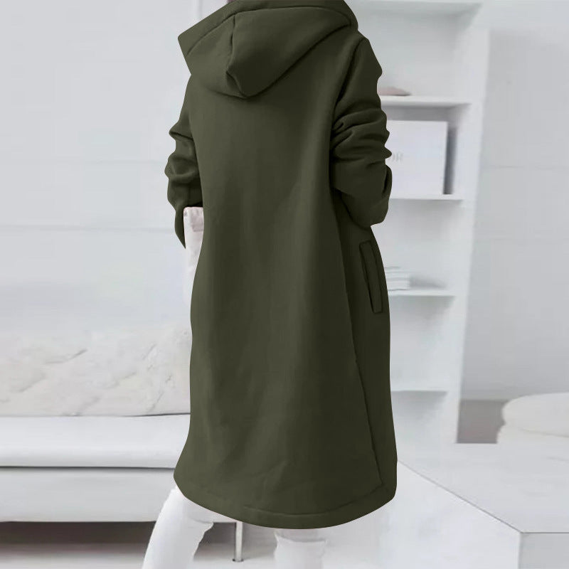 Tamara – Kapuzen-Sweatshirt mit Reißverschluss und Taschen