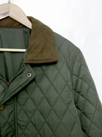 Herren Steppjacke im klassischen Casual-Stil für Herbst und Winter