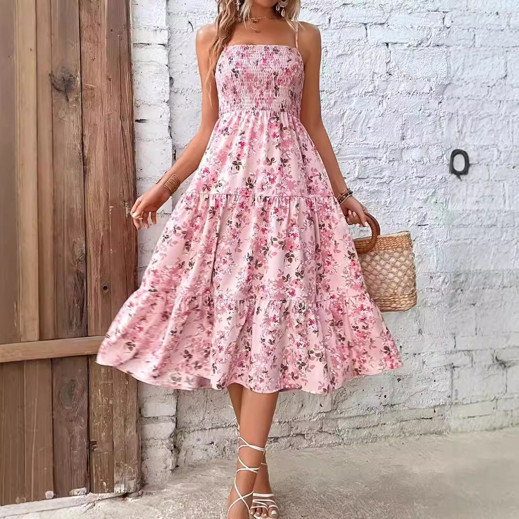 Zoe – Florales Sommer Strandkleid
