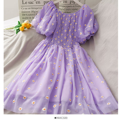 Sandra – Sommerliches Boho-Kleid mit Blumenmuster