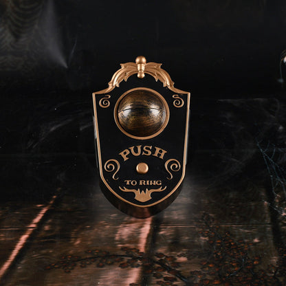 Halloween Deko Türglocke mit leuchtendem Auge – Gruselige Klingel für Halloween-Partys & Spukhaus