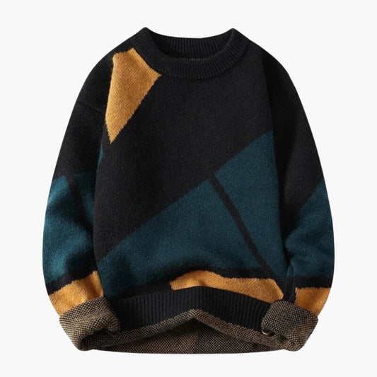 Herren Pullover Strickpullover Geometrisch Freizeit Komfortabler Style