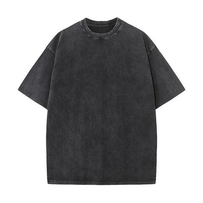 Percy – Retro Rundhals T-Shirt aus Baumwolle