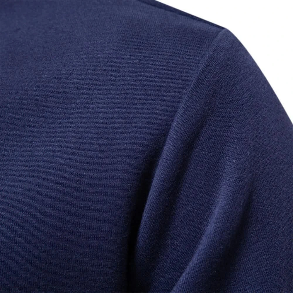 Joel – Langarm-Herrenpoloshirt mit klassischem Kragen