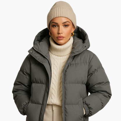 Herren Winter Parka Jacke – Urban Steppmantel mit Kapuze für Alltag & Outdoor