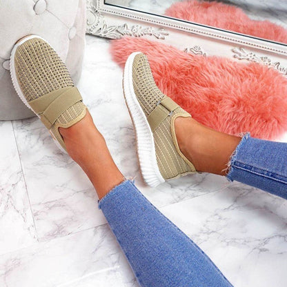 Caroline – Modische große atmungsaktive Sneakers