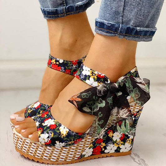 Leah – Bohemian High Heel Sandalen
