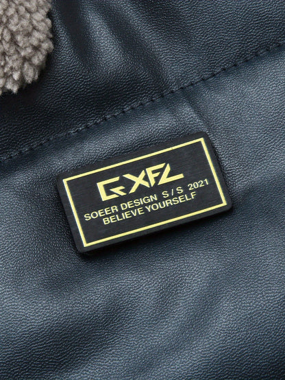 Herren Steppjacke mit Teddykragen – Modische Winterjacke für Alltag & Freizeit