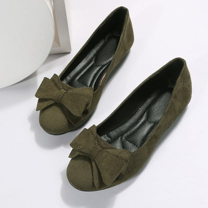 Damen Ballerinas mit Schleife – Elegante Komfort-Slipper für Alltag & Büro